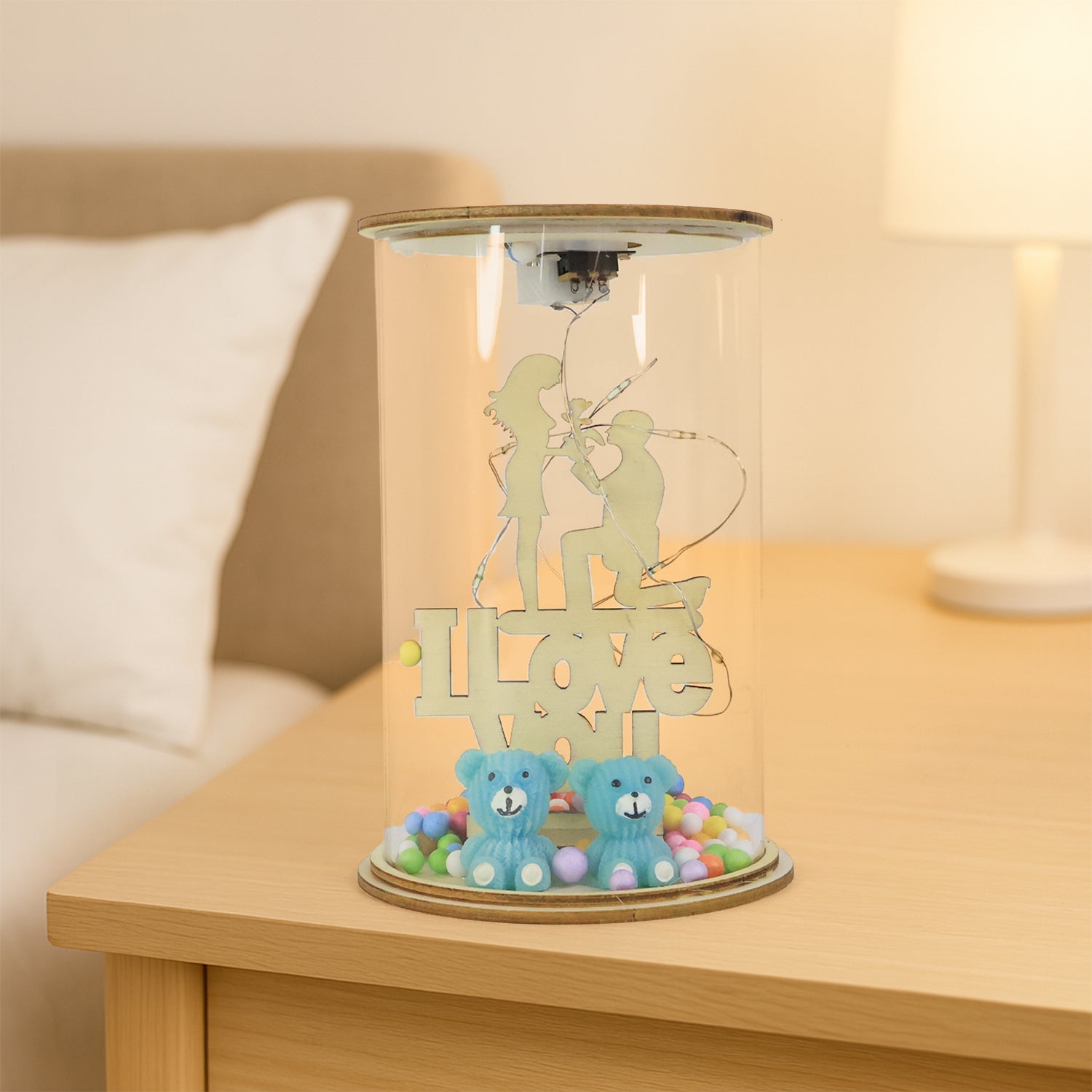 Love You LED Decorative Light Showpiece (1 Pc) Love You LED Decorative Light Showpiece (1 Pc)